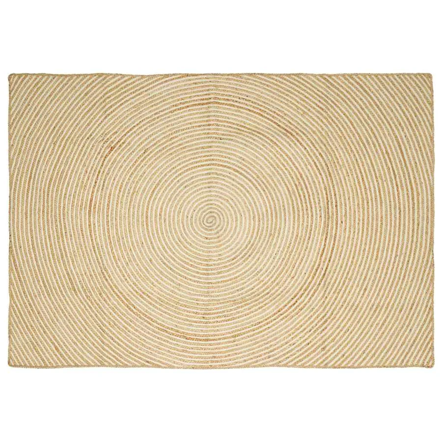 Tapis de surface Blanc 240 x 340 cm Jute