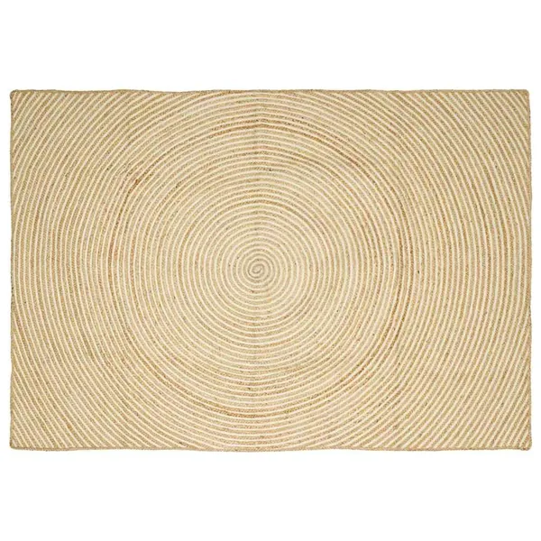 Tapis de surface Blanc 240 x 340 cm Jute