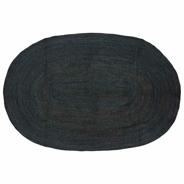 Tapis de surface Gris foncé 205 x 305 cm Jute