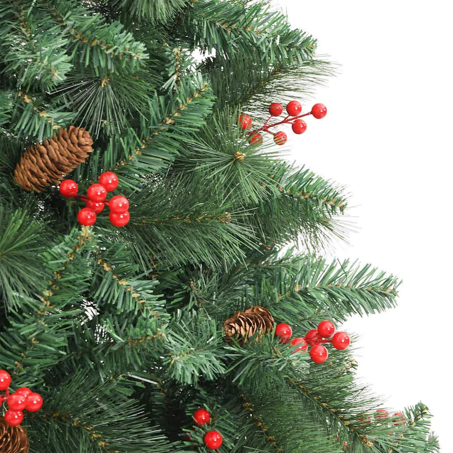 Sapin de Noël artificiel Vert 240 cm PVC et métal - 11