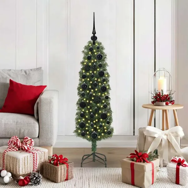 Sapin de Noël artificiel Vert 120 cm PVC et acier et plastique