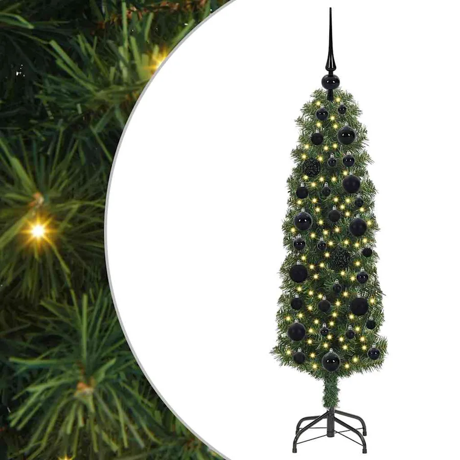 Sapin de Noël artificiel Vert 120 cm PVC et acier et plastique - 2