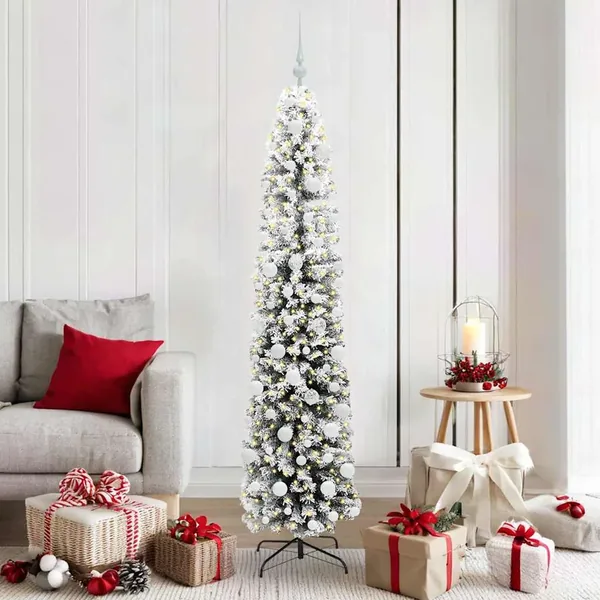 Sapin de Noël artificiel Vert 180 cm PVC et acier et plastique