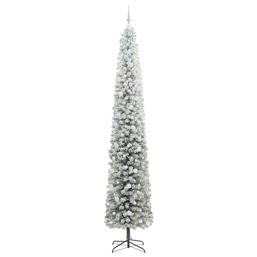 Sapin de Noël artificiel Vert 270 cm PVC et acier et plastique - 3
