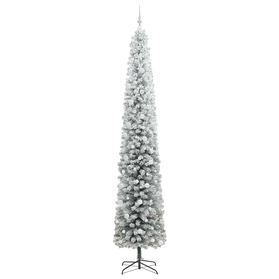 Sapin de Noël artificiel Vert 270 cm PVC et acier et plastique - 4