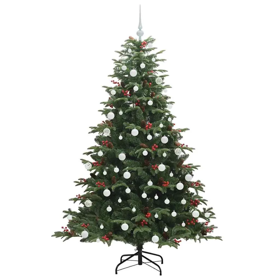 Sapin de Noël artificiel Vert 180 cm PVC, métal et plastique - 4