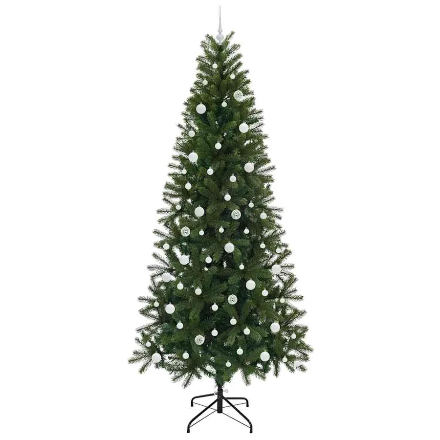 Sapin de Noël artificiel avec 300 LED Vert 240 cm PE et PVC - 4