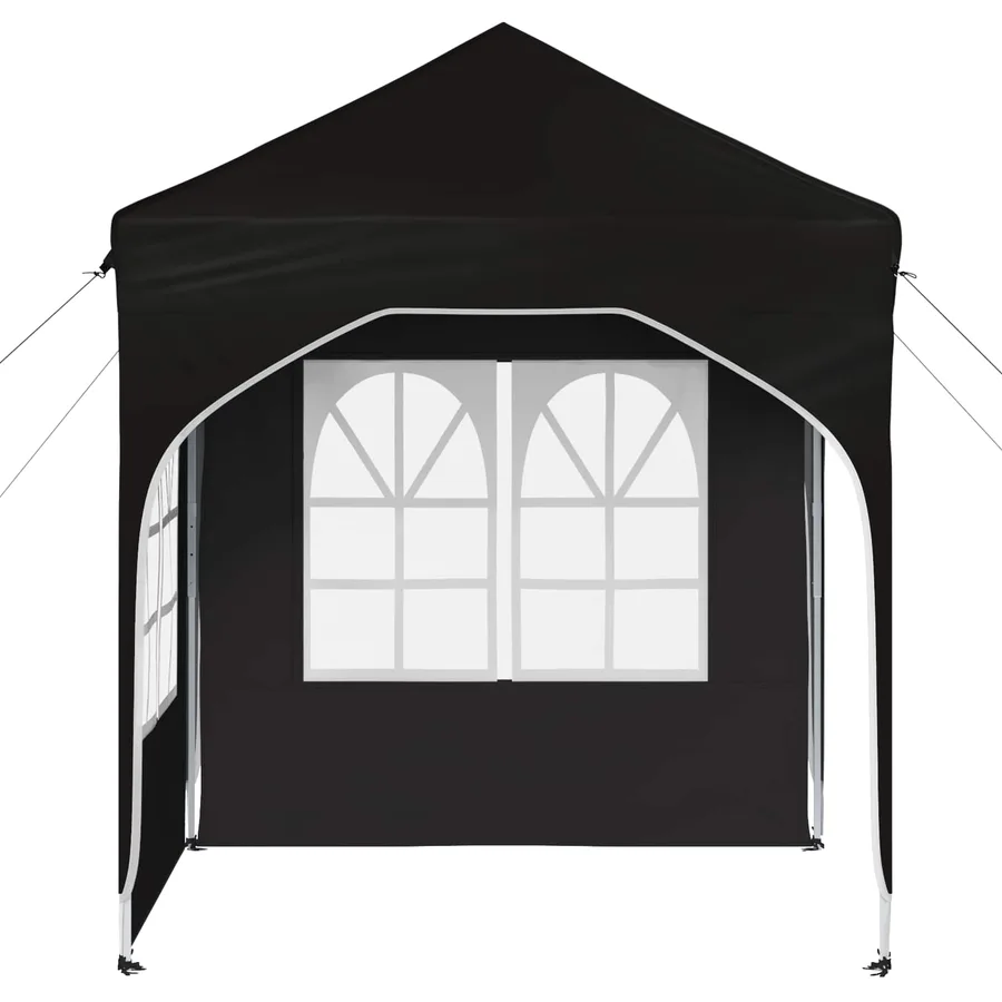 Tente de fête pop-up 192 x 192 x 245 cm Noir - 6
