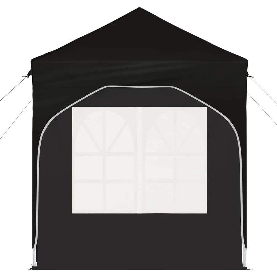 Tente de fête pop-up 192 x 192 x 245 cm Noir - 7