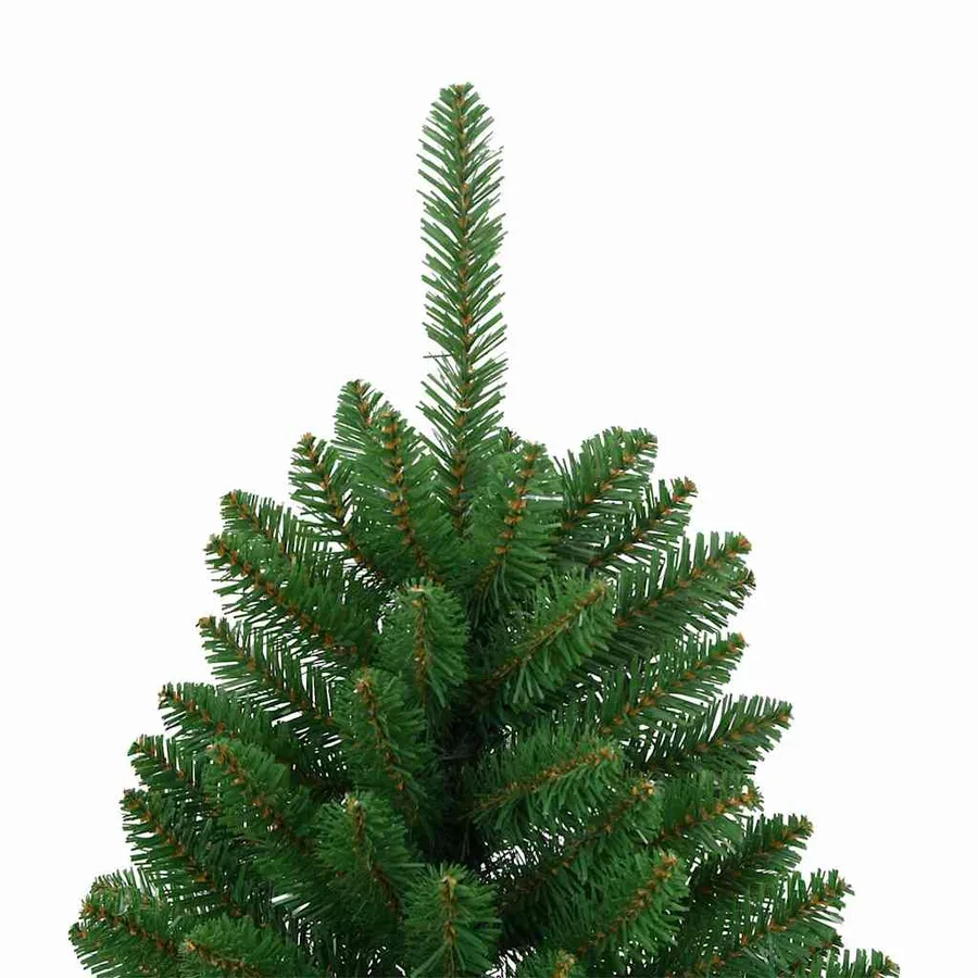 Sapin de Noël artificiel avec 150 LED Vert 150 cm PVC et métal - 8