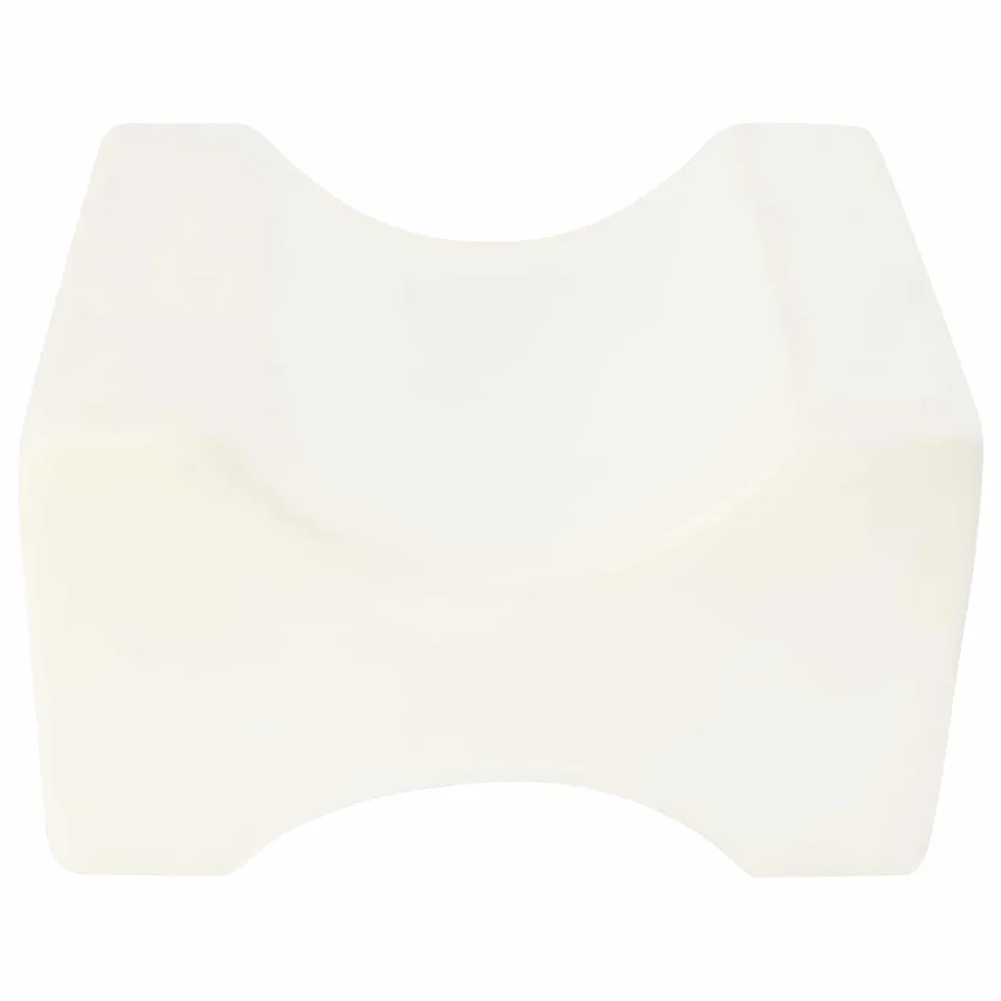 Knee Pillow Blanc Mousse à mémoire et polyester - 5
