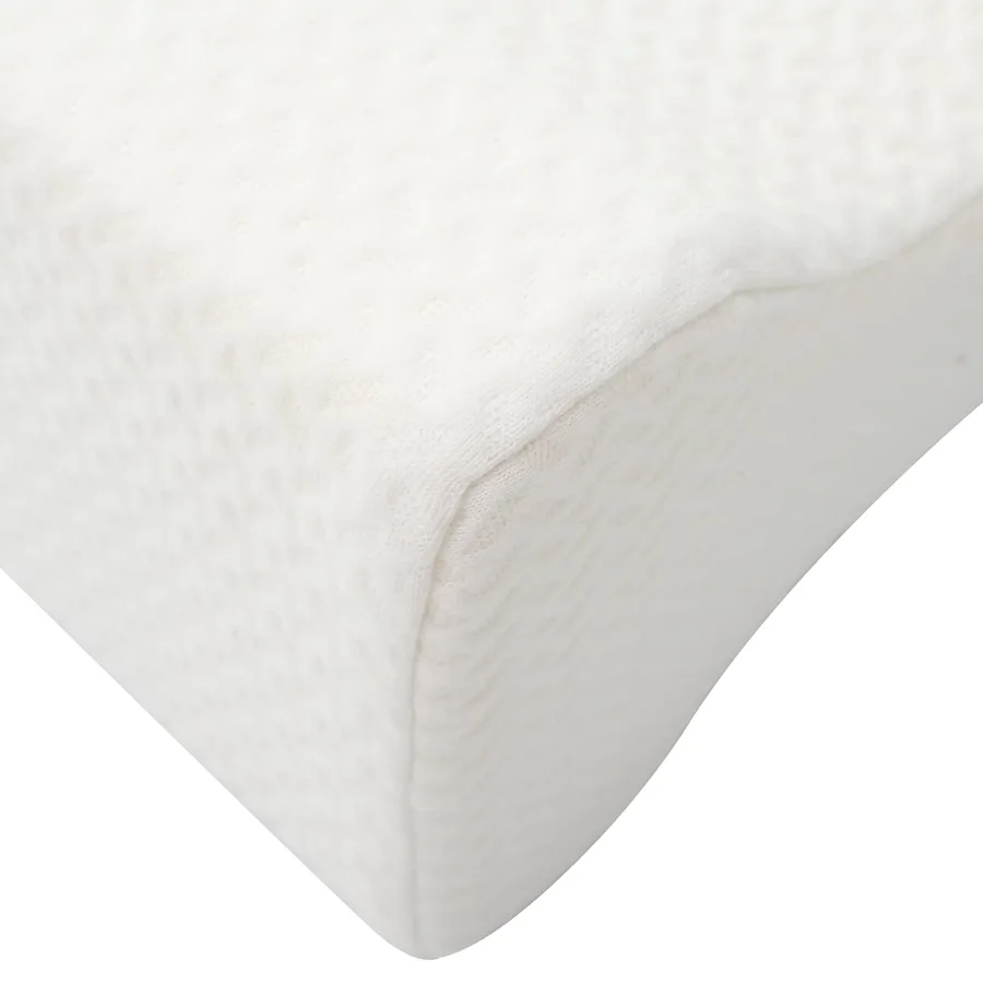 Knee Pillow Blanc Mousse à mémoire et polyester - 7
