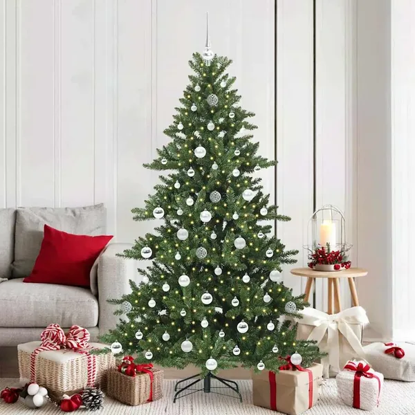 Sapin de Noël Artificiel à Branches Articulées Vert 180 cm