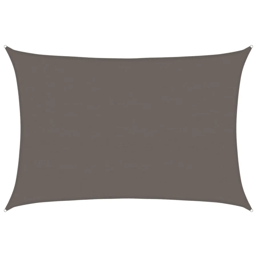 Voile d'ombrage 160 g/m² Anthracite 5x7 m PEHD - 2