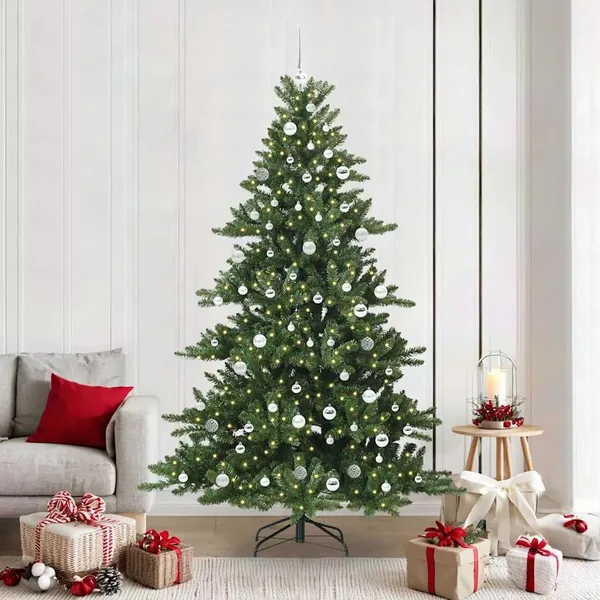 Sapin de Noël Artificiel à Branches Articulées Vert 210 cm