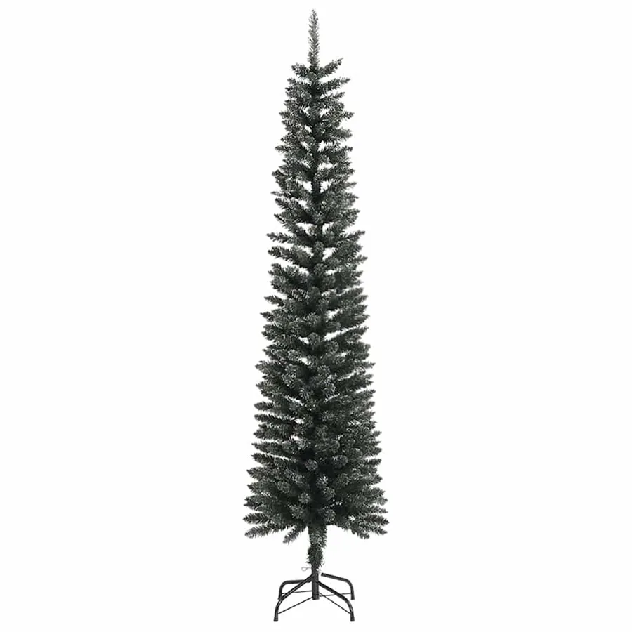 Sapin de Noël artificiel Vert 180 cm PVC, plastique et acier - 5
