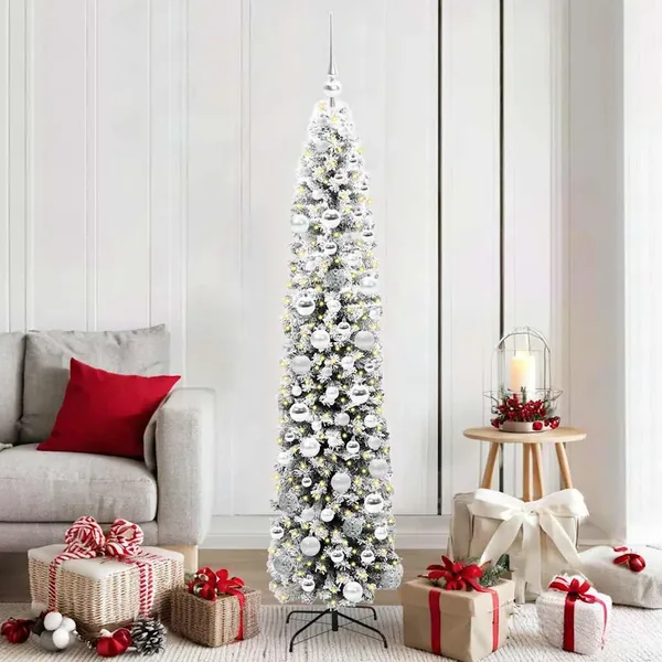 Sapin de Noël artificiel Vert 180 cm PVC et acier et plastique