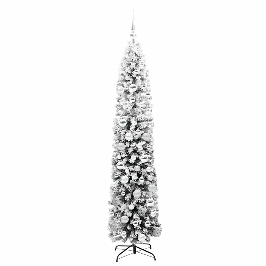 Sapin de Noël artificiel Vert 180 cm PVC et acier et plastique - 4