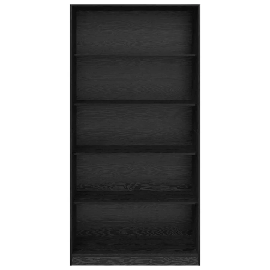 Armoire Chêne noir 100 x 50 x 200 cm Bois d'ingénierie - 5