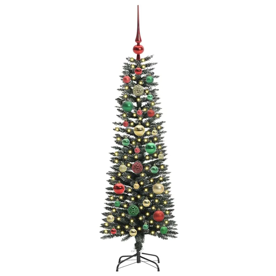 Sapin de Noël artificiel Vert 120 cm PVC, plastique et acier - 3