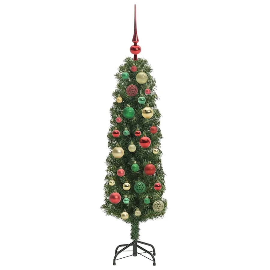Sapin de Noël artificiel Vert 120 cm PVC et acier et plastique - 6
