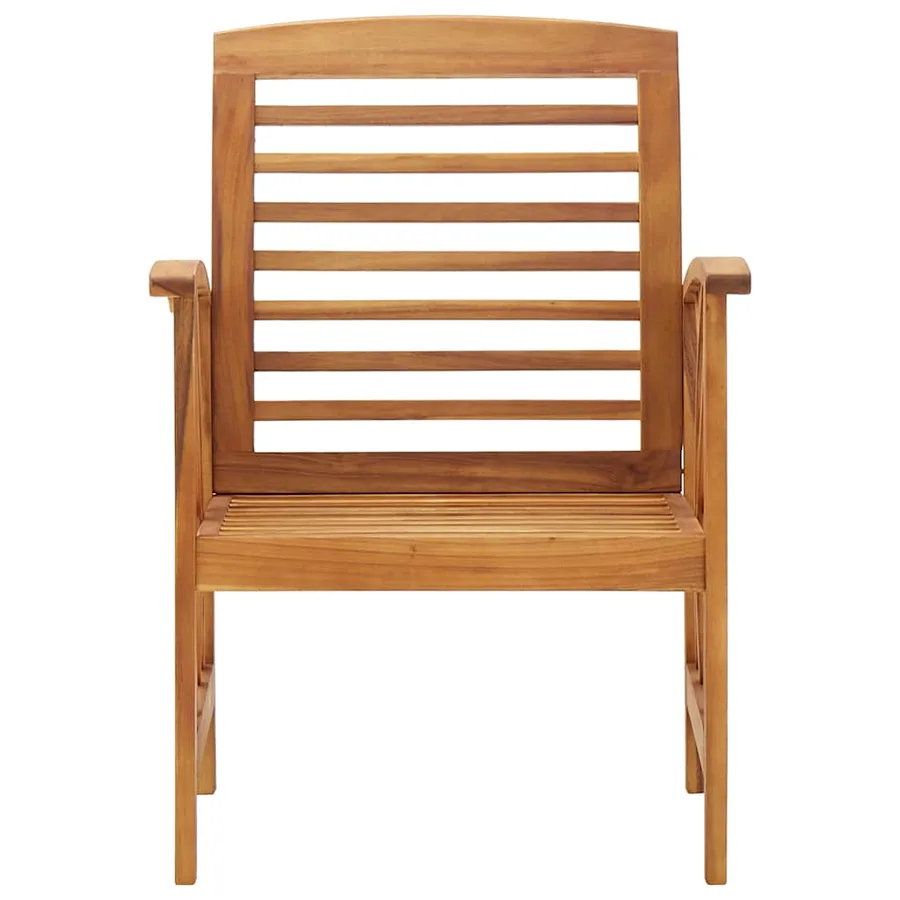 Chaises de jardin lot de 2 Bois d'acacia massif - 3