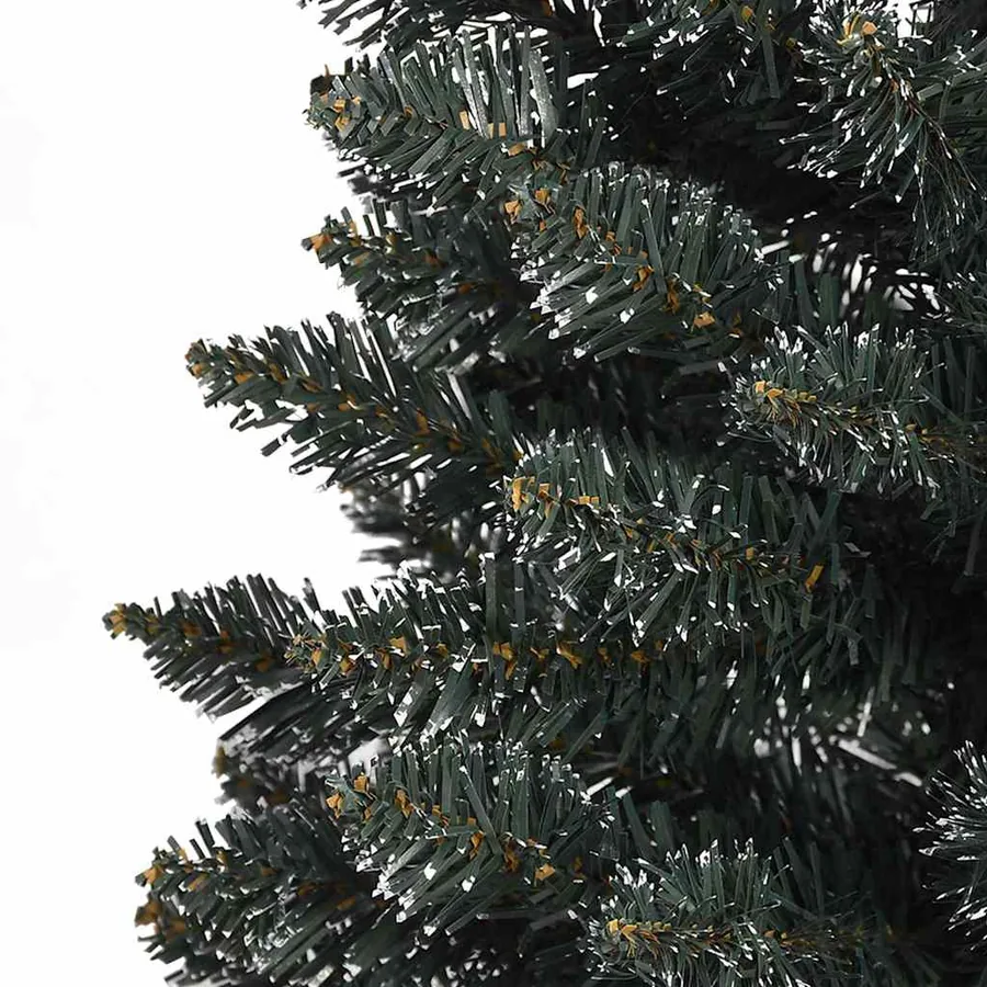 Sapin de Noël artificiel Vert 180 cm PVC, plastique et acier - 12