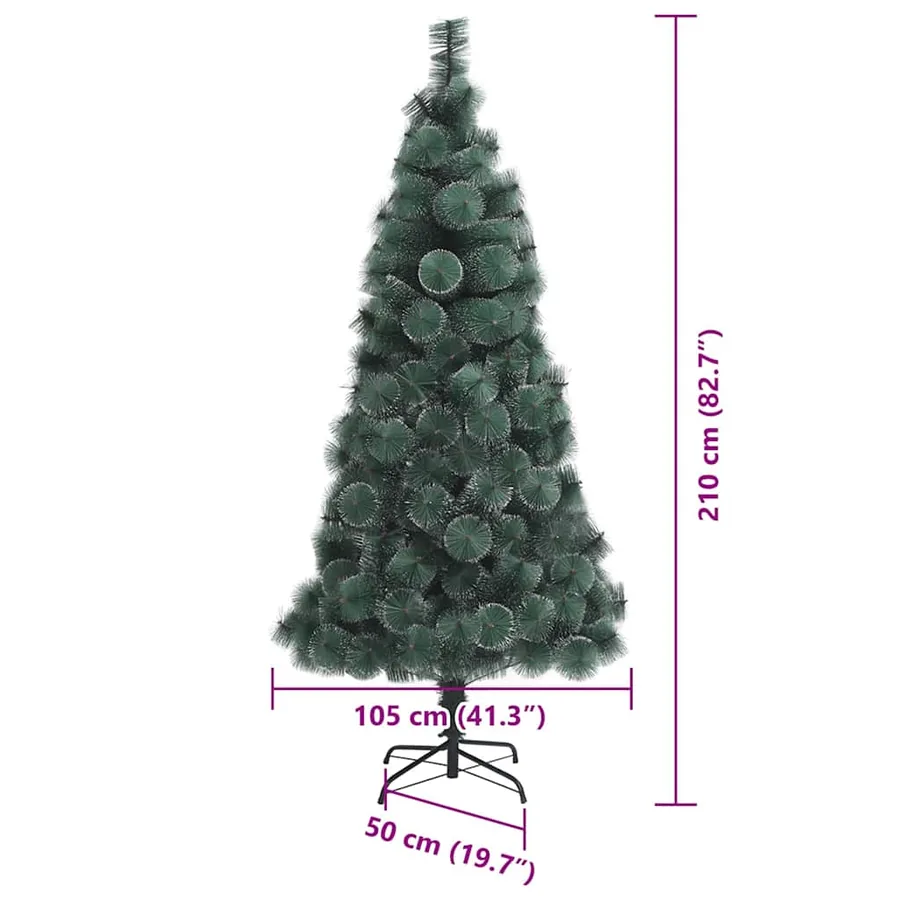 Arbre de Noël artificiel pré-éclairé avec ensemble de boules - 14