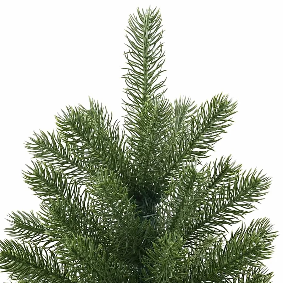 Sapin de Noël artificiel avec 300 LED Vert 210 cm PE et PVC - 11