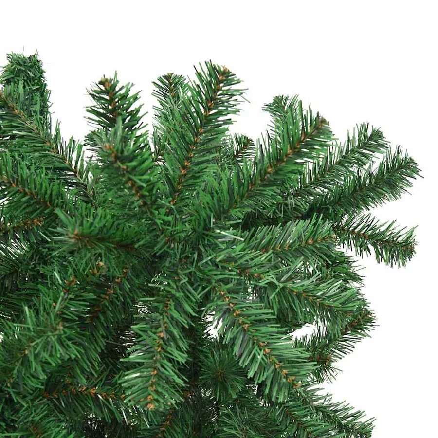 Arbre de Noël artificiel pré-éclairé à l'envers avec ensemble de boules - 11