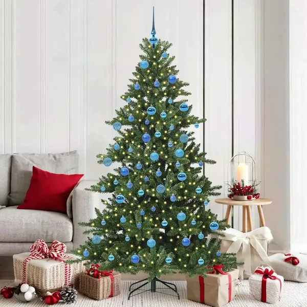 Sapin de Noël Artificiel à Branches Articulées Vert 180 cm