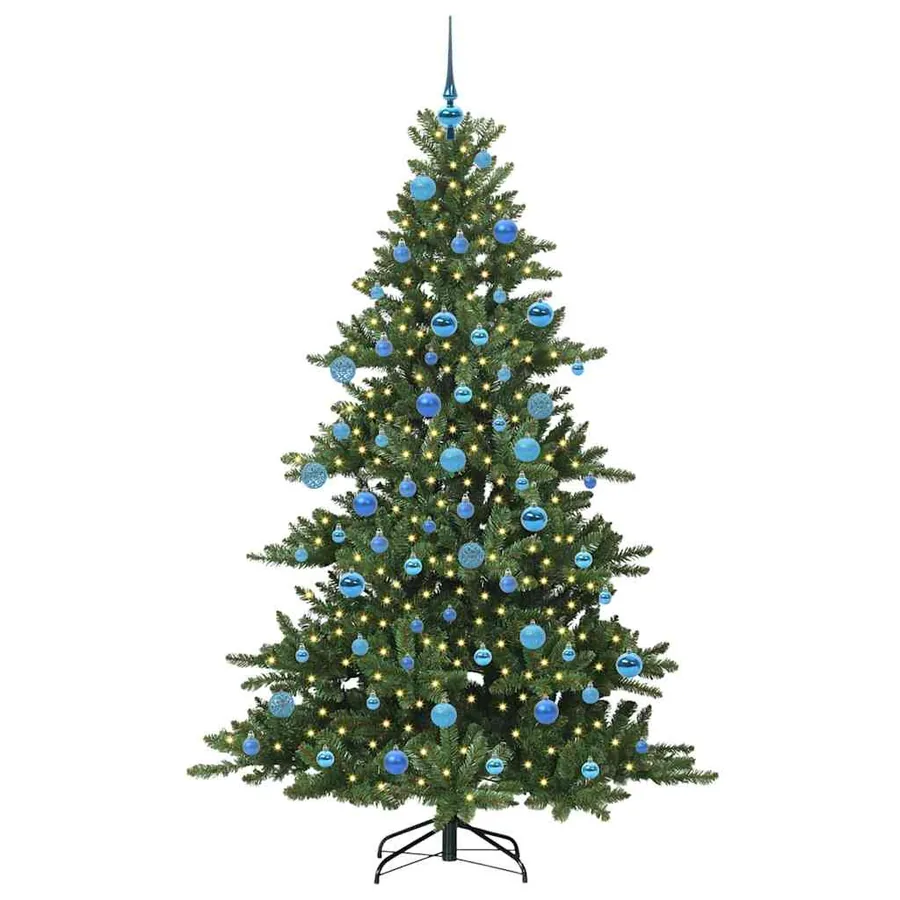 Sapin de Noël Artificiel à Branches Articulées Vert 180 cm - 3