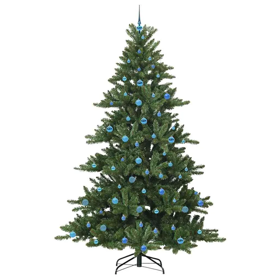 Sapin de Noël Artificiel à Branches Articulées Vert 240 cm - 4