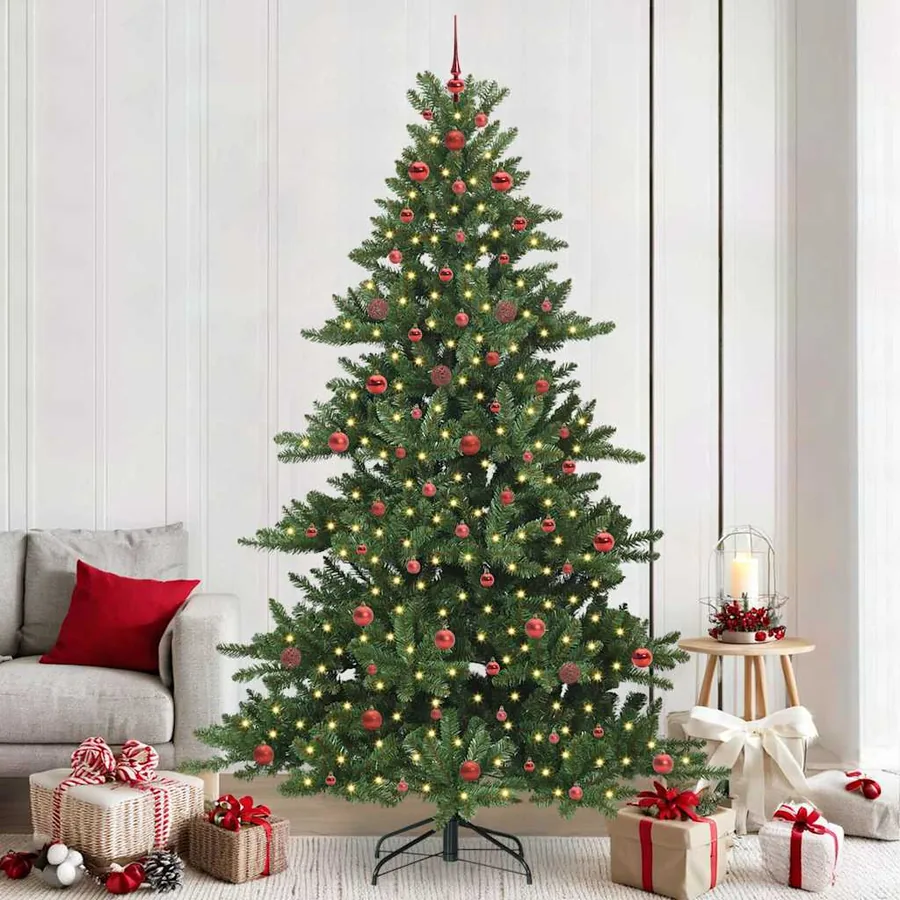Sapin de Noël Artificiel à Branches Articulées Vert 240 cm