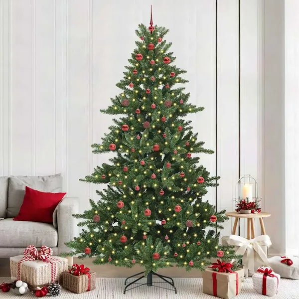 Sapin de Noël Artificiel à Branches Articulées Vert 240 cm