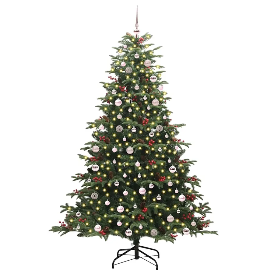 Sapin de Noël artificiel Vert 240 cm PVC, métal et plastique - 3