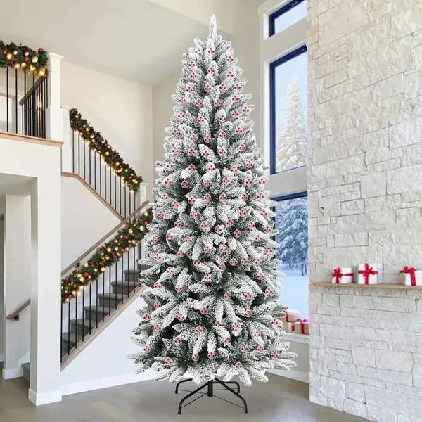 Ensemble de Boules de Noël 200 pcs Transparent Ø 5 cm