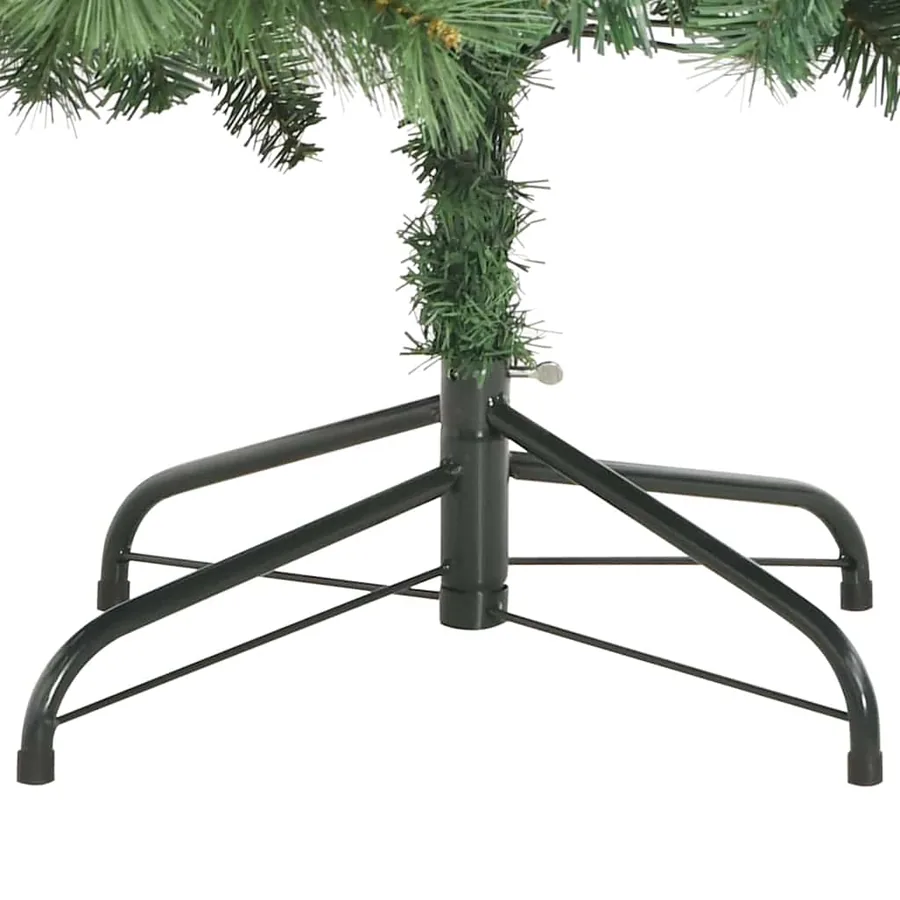 Sapin de Noël artificiel Vert 210 cm PVC et métal - 12