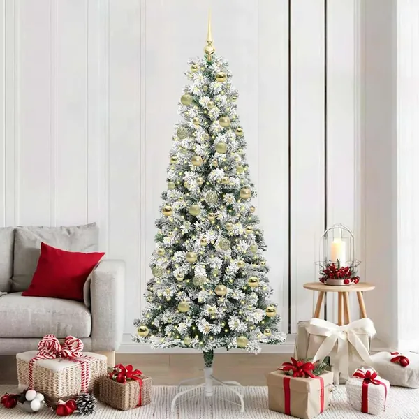 Sapin de Noël Artificiel à Branches Articulées 210 cm