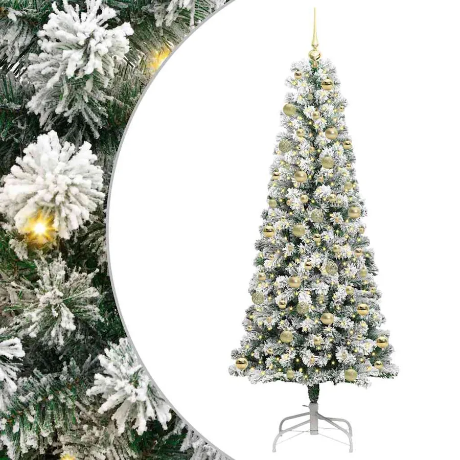 Sapin de Noël Artificiel à Branches Articulées 210 cm - 2