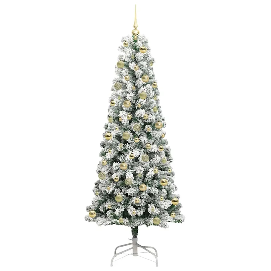 Sapin de Noël Artificiel à Branches Articulées 210 cm - 4