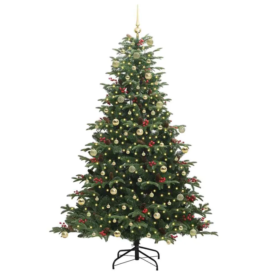 Sapin de Noël artificiel Vert 240 cm PVC, métal et plastique - 3