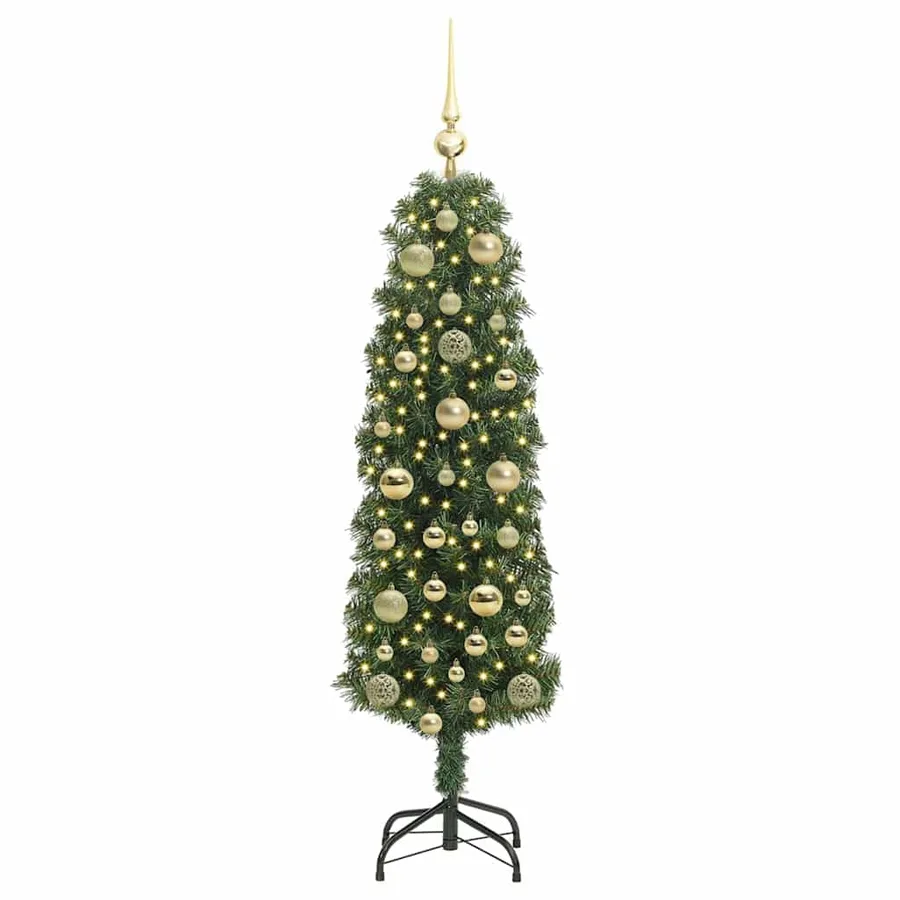 Sapin de Noël artificiel Vert 150 cm PVC et acier et plastique - 3