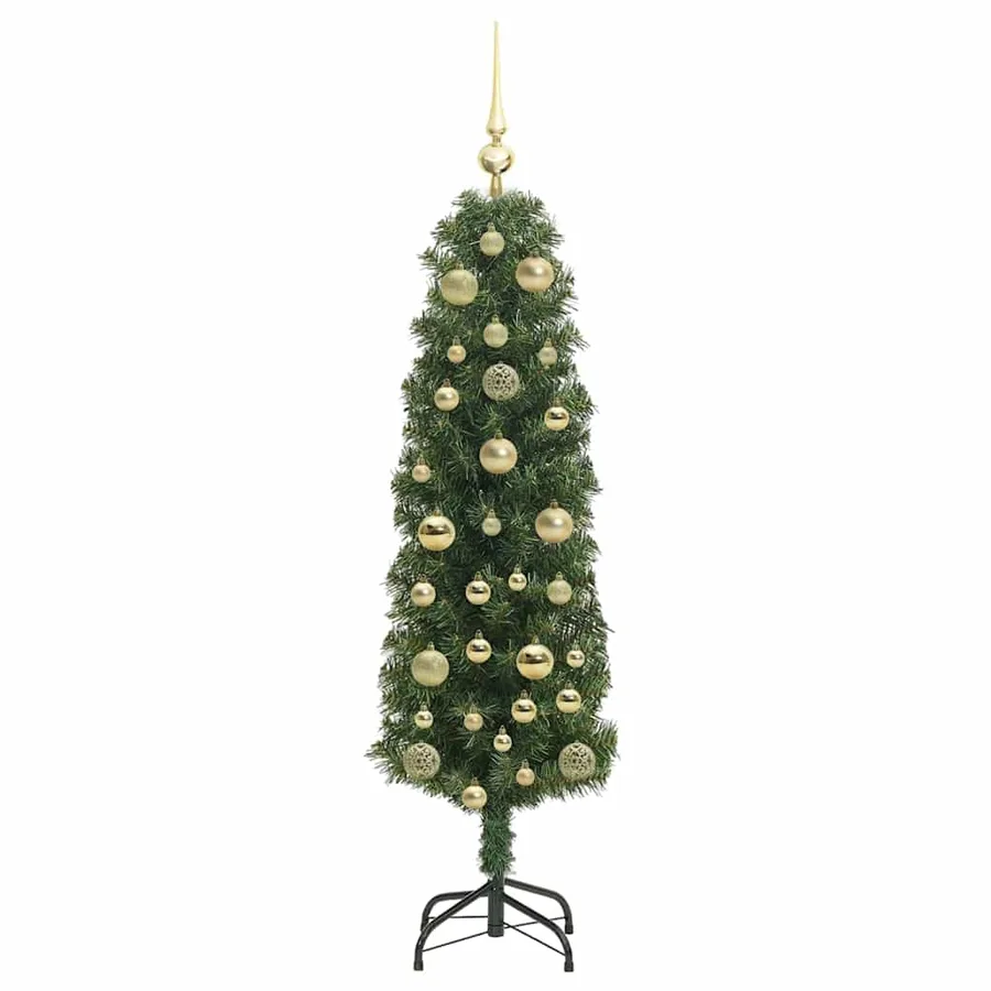 Sapin de Noël artificiel Vert 150 cm PVC et acier et plastique - 4