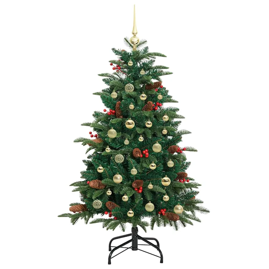 Sapin de Noël artificiel Vert 150 cm PVC, métal et plastique - 4