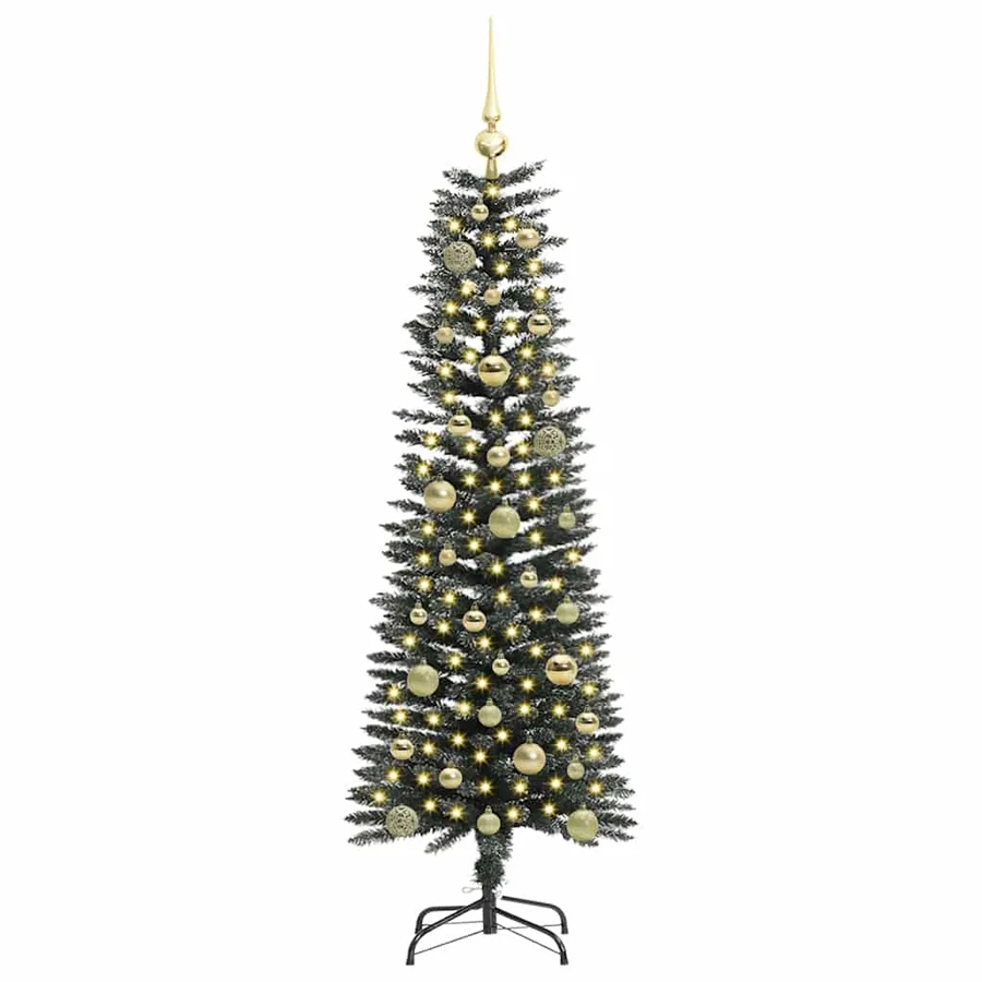 Sapin de Noël artificiel Vert 150 cm PVC, plastique et acier - 3