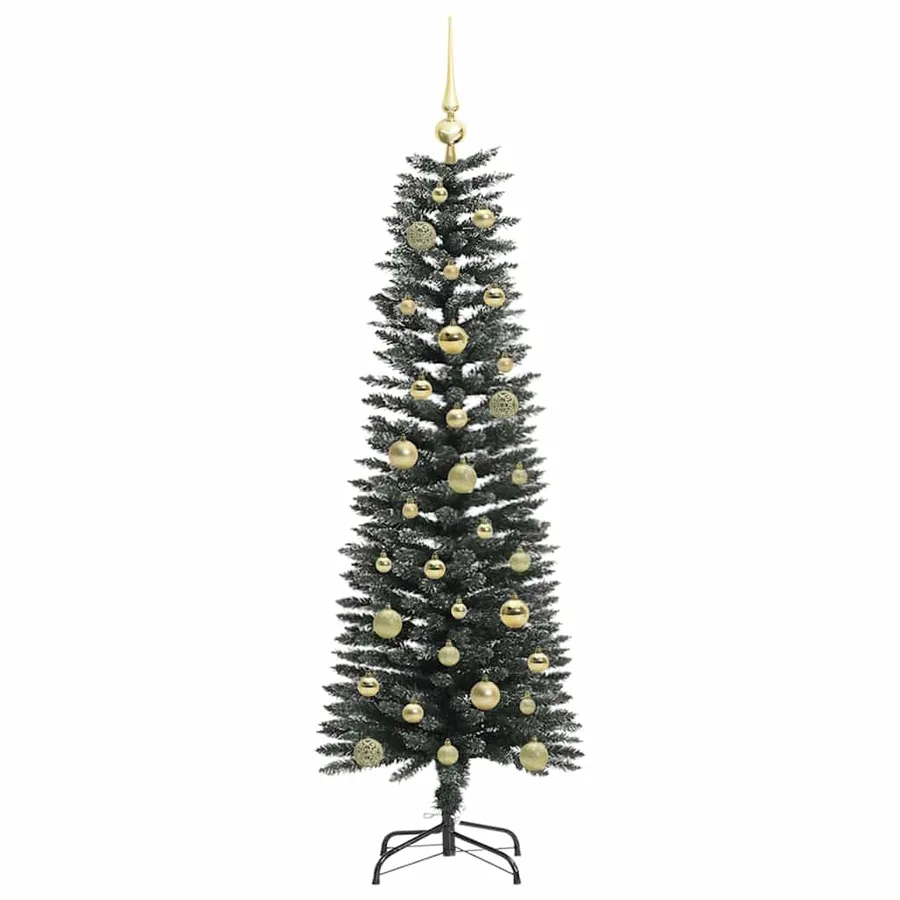 Sapin de Noël artificiel Vert 150 cm PVC, plastique et acier - 4