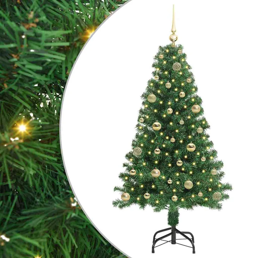 Sapin de Noël artificiel Vert 150 cm PVC, Acier et Plastique - 2