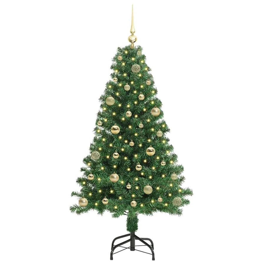 Sapin de Noël artificiel Vert 150 cm PVC, Acier et Plastique - 3