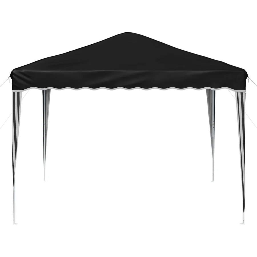Tente de fête pop-up 288 x 288 x 245 cm Anthracite Tissu Oxford - 6